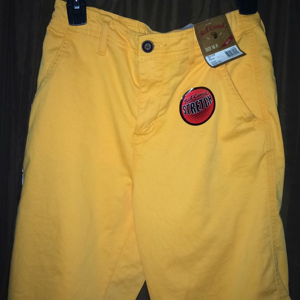 Brand new orange boys shorts